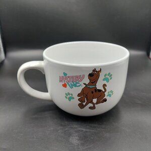 Vintage Scooby-Doo 2-Sided Mug 16 oz EUC Hanna Barbera Mystery Inc Magatoys